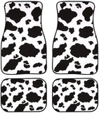 Aztec Tribal Pattern Rubber Car Floor Mats All-Weather Anti-Slip Heavy Dust Durable Foot Carpets Cushion Cars Accessories - Pack of 4 Piece