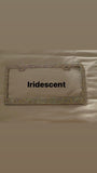 Swarovski Crystal license plate frame cover