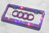 Your Color BLING License Plate Frame with Swarovski Crystals
