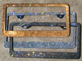 Your Color BLING License Plate Frame with Swarovski Crystals