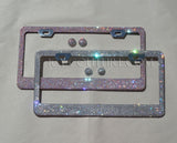 Your Color BLING License Plate Frame with Swarovski Crystals