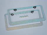 Your Color BLING License Plate Frame with Swarovski Crystals