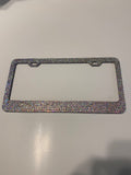 Swarovski Crystal license plate frame cover