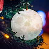 Planetary Galaxy 3D Printed Moon Christmas Decorations Lamp