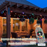 15M  Christmas garlands S14 LED String Light E27 LED Retro Edison Filament Bulb