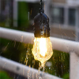 15M  Christmas garlands S14 LED String Light E27 LED Retro Edison Filament Bulb