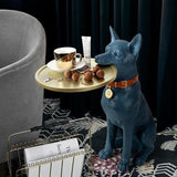 Modern Creative Luxury Floor Ornaments Big Dog Living Room Tea Table