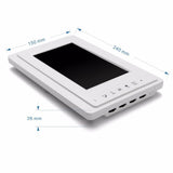 HD 7`` TFT Color Video door phone Intercom Doorbell System Kit IR Camera