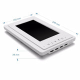 HD 7`` TFT Color Video door phone Intercom Doorbell System Kit IR Camera
