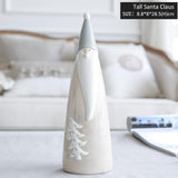 1 Piece Ceramic Christmas Decoration Santa Claus