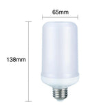 Gaghy™ LED Flame Effect Flickering Fire Light Bulb with Gravity Sensor Candelabra Base E12